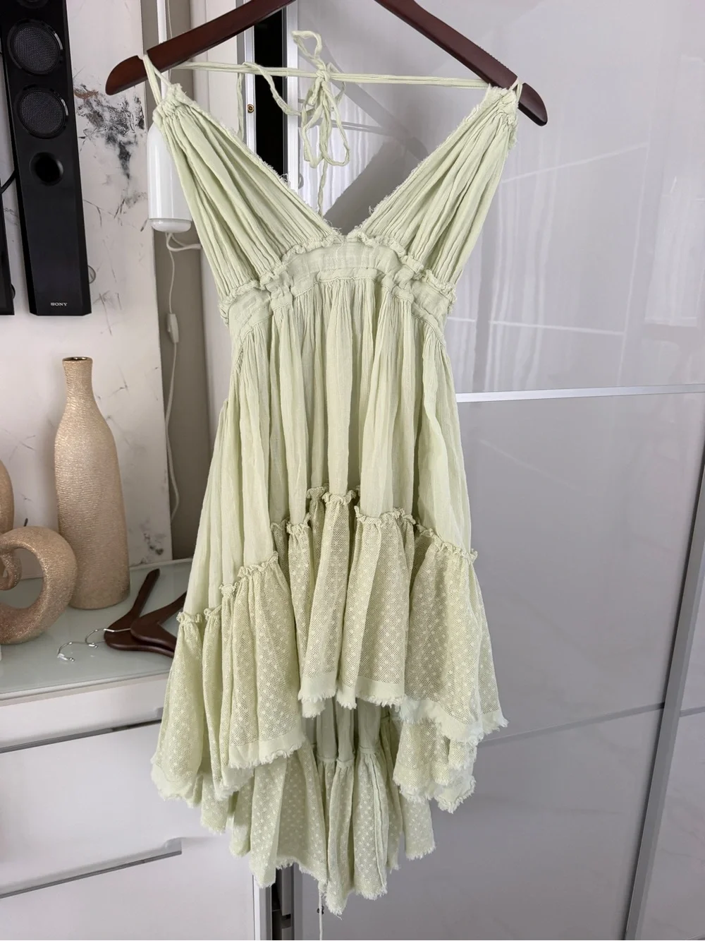 Free People Sage 100 degree mini dress, L, sku 72 - Picture 5 of 7
